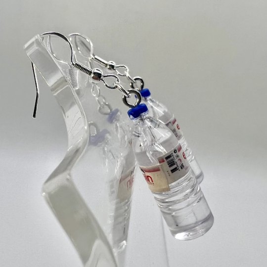 Water Bottle Earrings