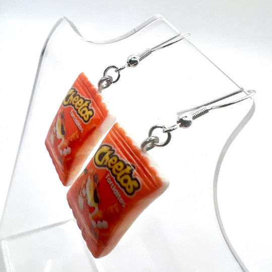 Cheetos Chips Earrings