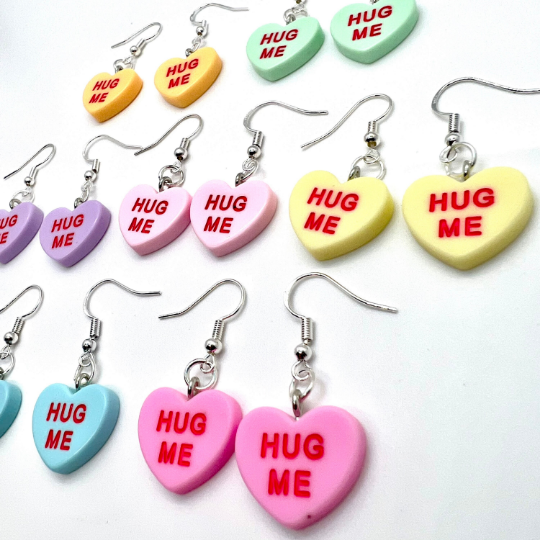 Valentines Heart Earrings
