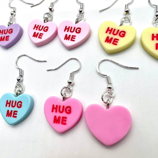 Valentines Heart Earrings