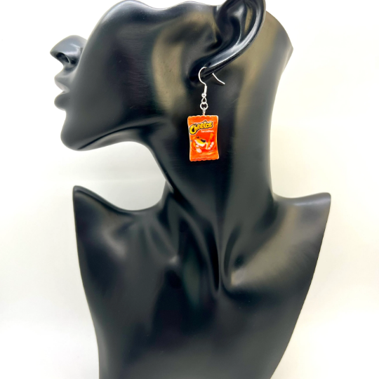 Cheetos Chips Earrings