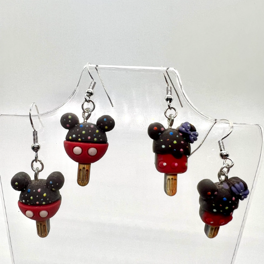 Mickey Ice Cream Earrings