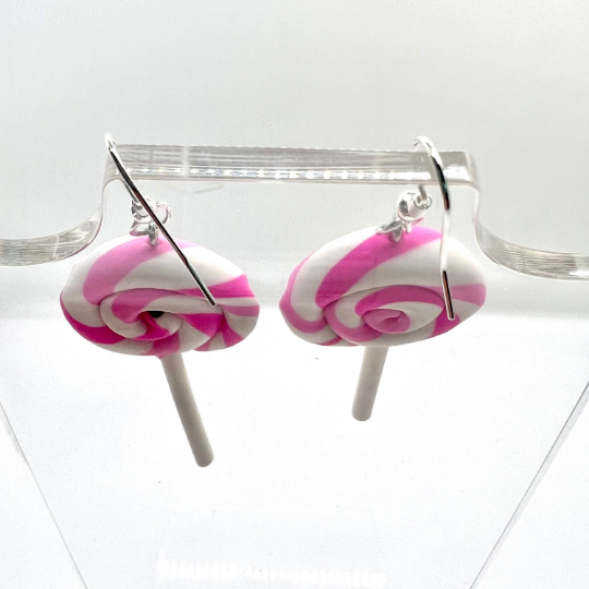 Lollipop Swirl Earrings