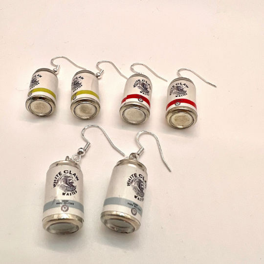 Hard Seltzer Can Earrings