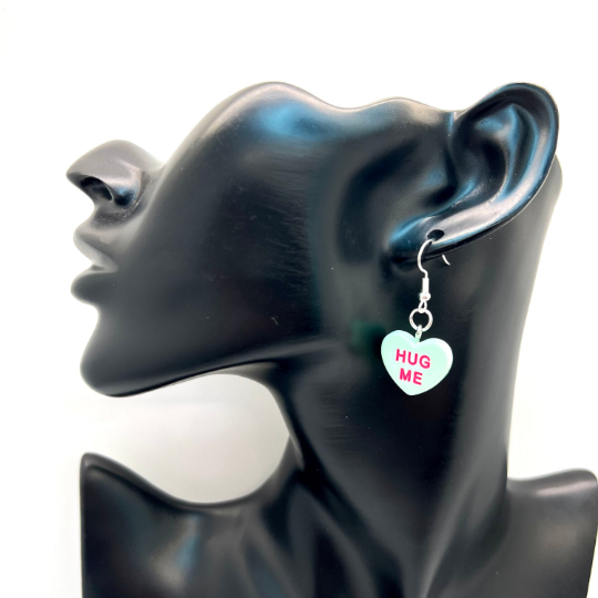 Valentines Heart Earrings