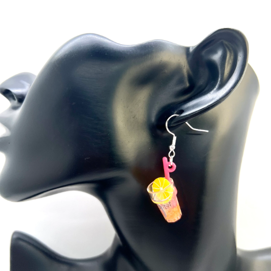 Lemonade Drink Earrings