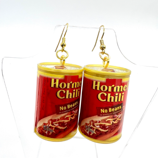 Hormel Chili Earrings