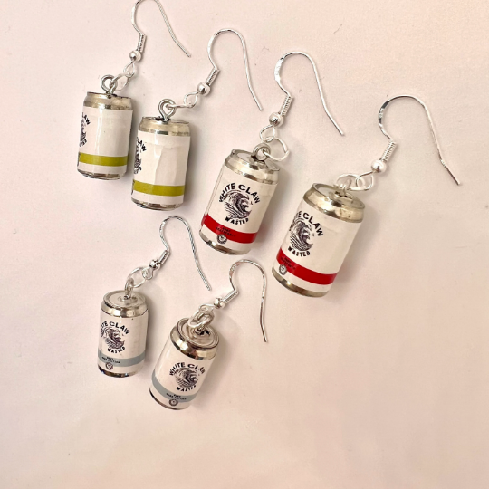 Hard Seltzer Can Earrings