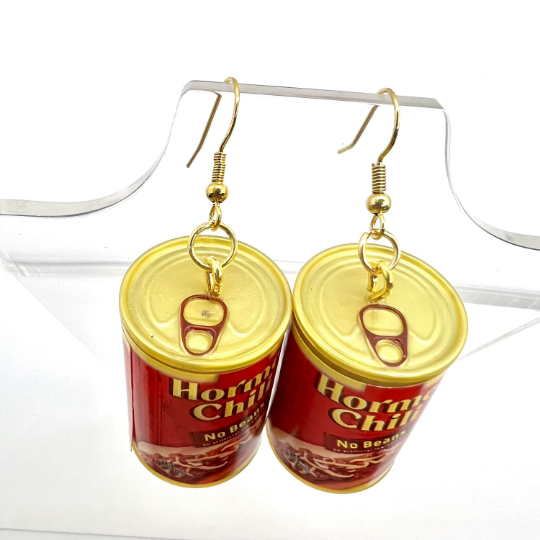 Hormel Chili Earrings