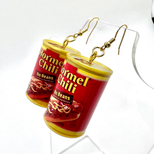 Hormel Chili Earrings