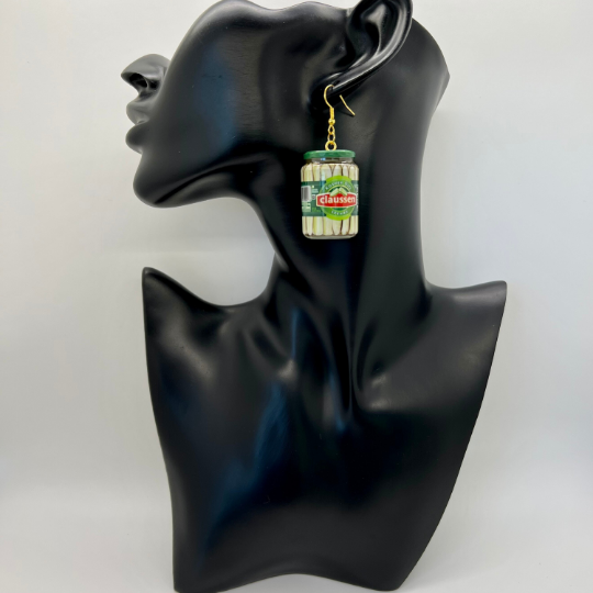 Pickle Jar Earrings
