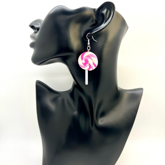 Lollipop Swirl Earrings