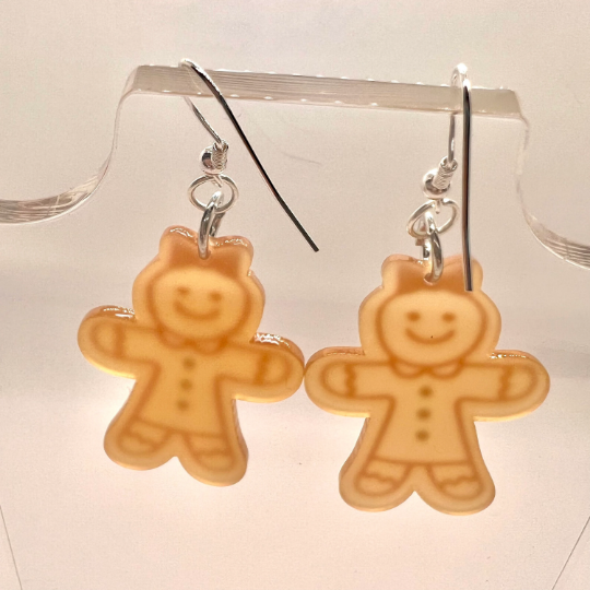 Gingerbread Couple Earrings