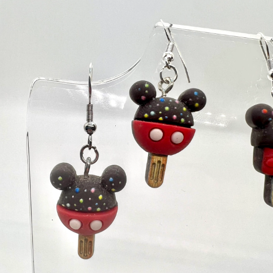 Mickey Ice Cream Earrings