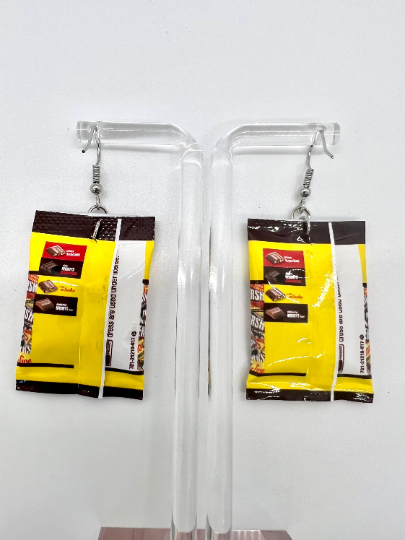 Hersheys Bag Earrings