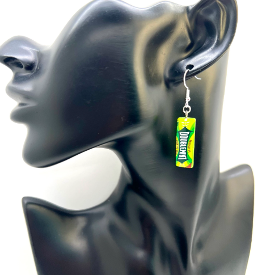 Double Mint Gum Earrings