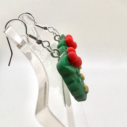 Christmas Wreath Earrings