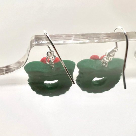 Christmas Wreath Earrings