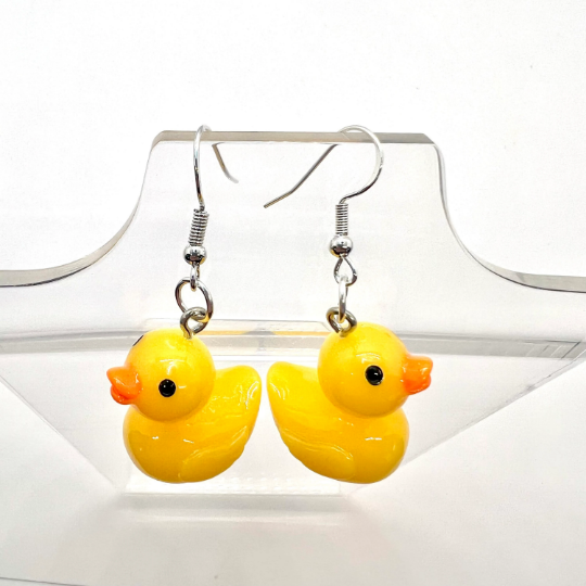 Rubber Duck Earrings