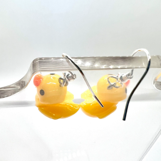 Rubber Duck Earrings