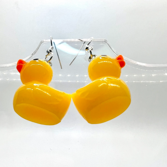 Rubber Duck Earrings