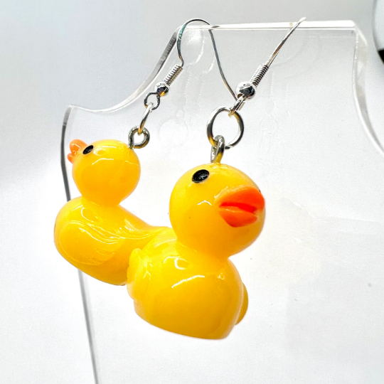 Rubber Duck Earrings