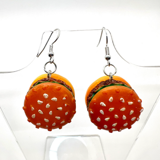 Hamburger Earrings