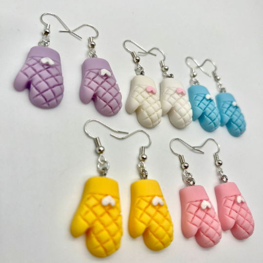 Oven Mit Glove Earrings