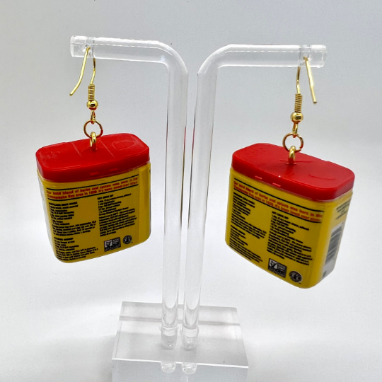 Old Bay Seasoning Earrings