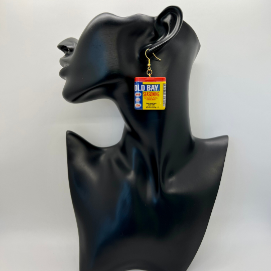 Old Bay Seasoning Earrings