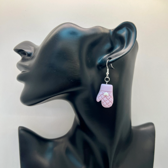 Oven Mit Glove Earrings