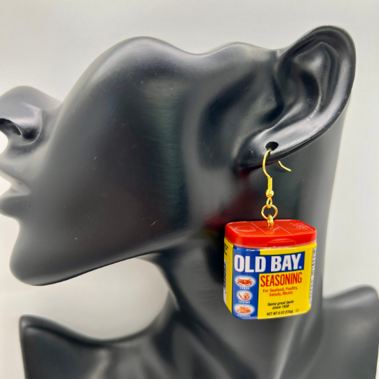 Old Bay Seasoning Earrings
