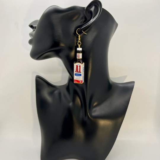 A1 Steak Sauce Earrings