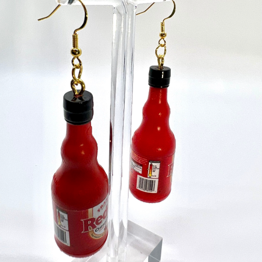 Franks Red Hot Sauce Earrings