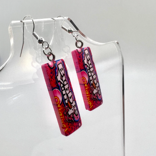 Bubble Yum Gum Earrings