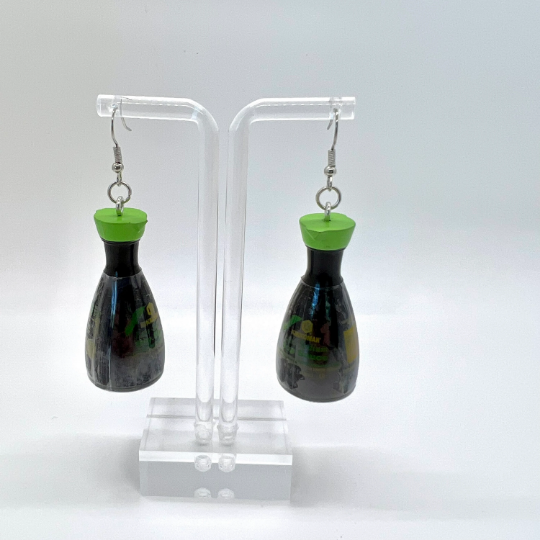 Kikkoman Soy Sauce Earrings