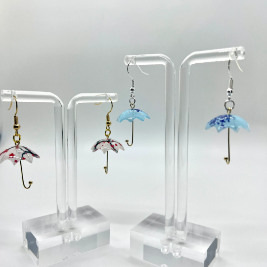 Floral Umbrella Earrings