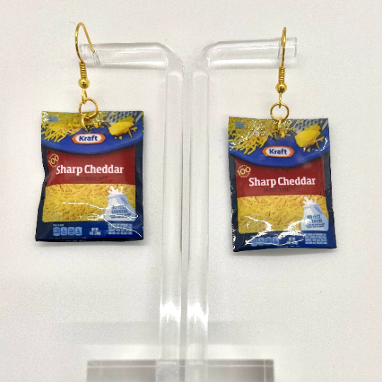Cheddar Cheese Earrings
