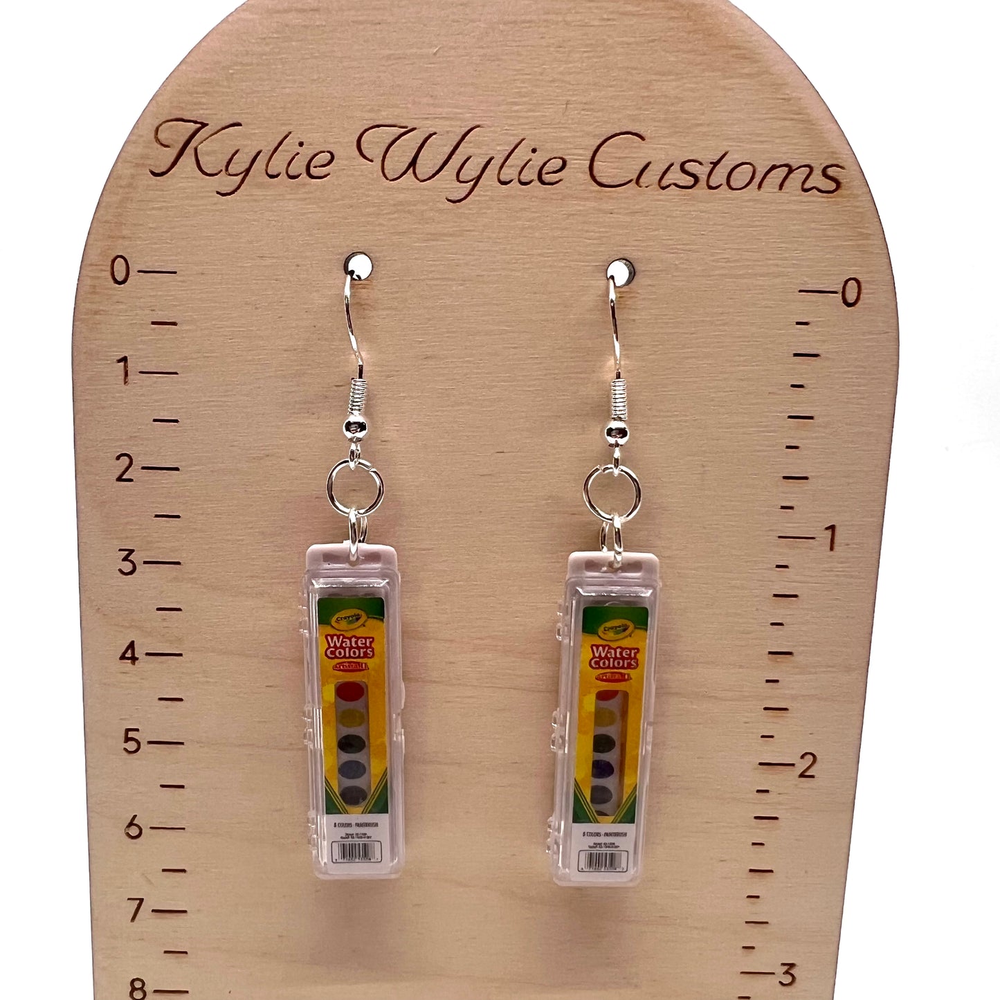 Crayola Paint Teacher Earrings