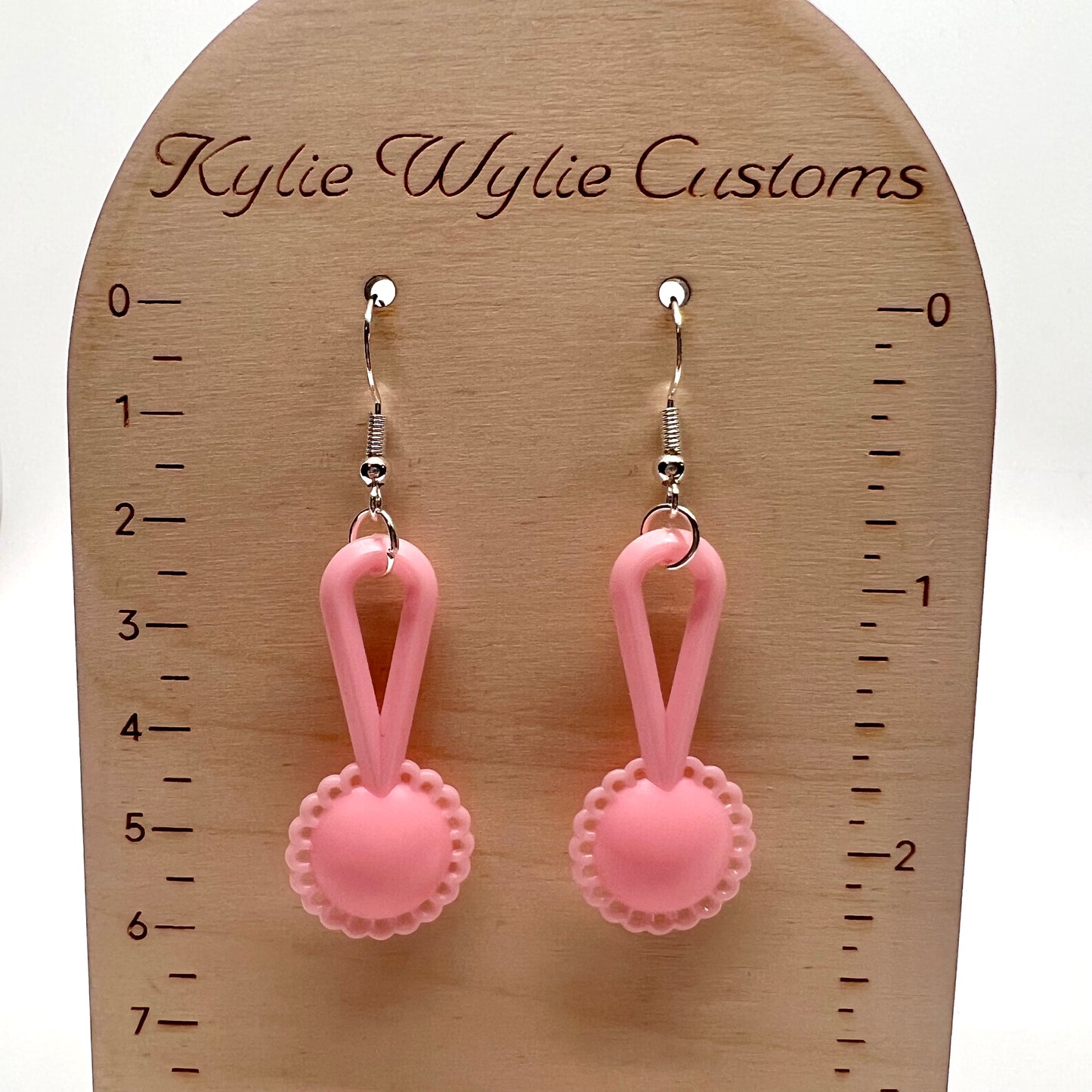 Baby Rattle Earrings