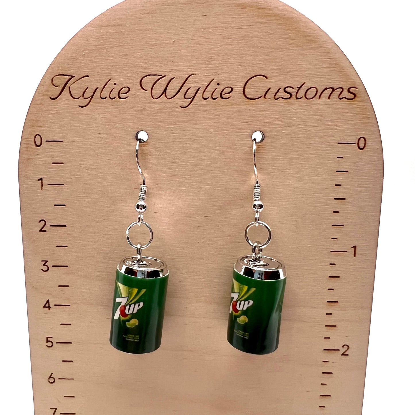 7Up Can Earrings