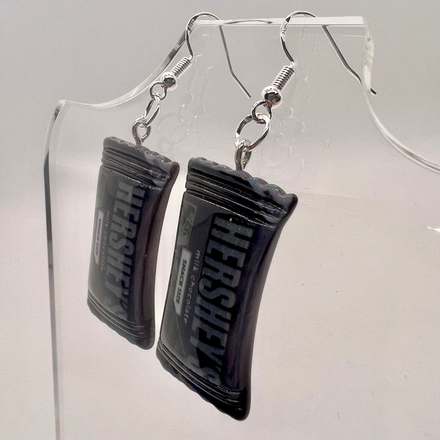 Hersheys Candy Bar Earrings
