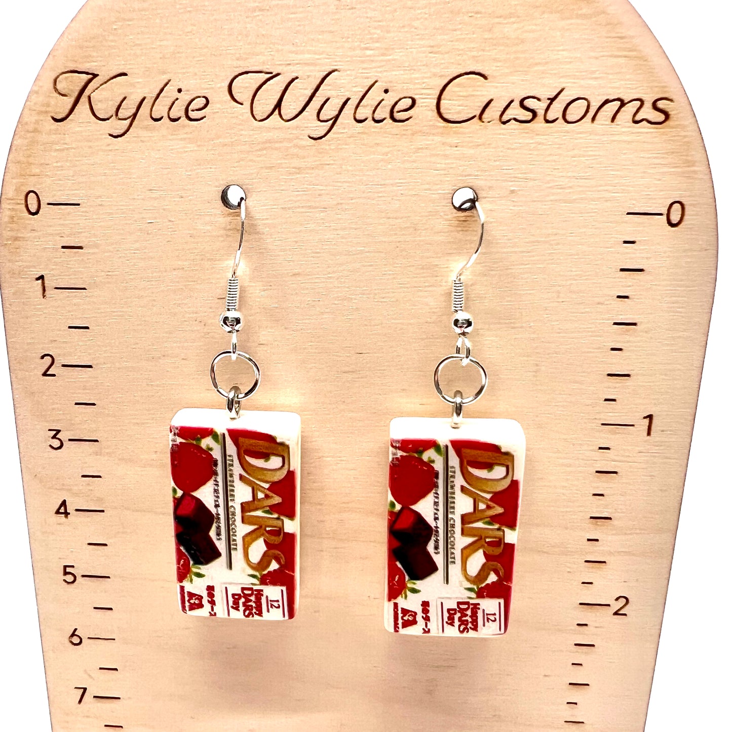 Dars Chocolate Candy Box Earrings