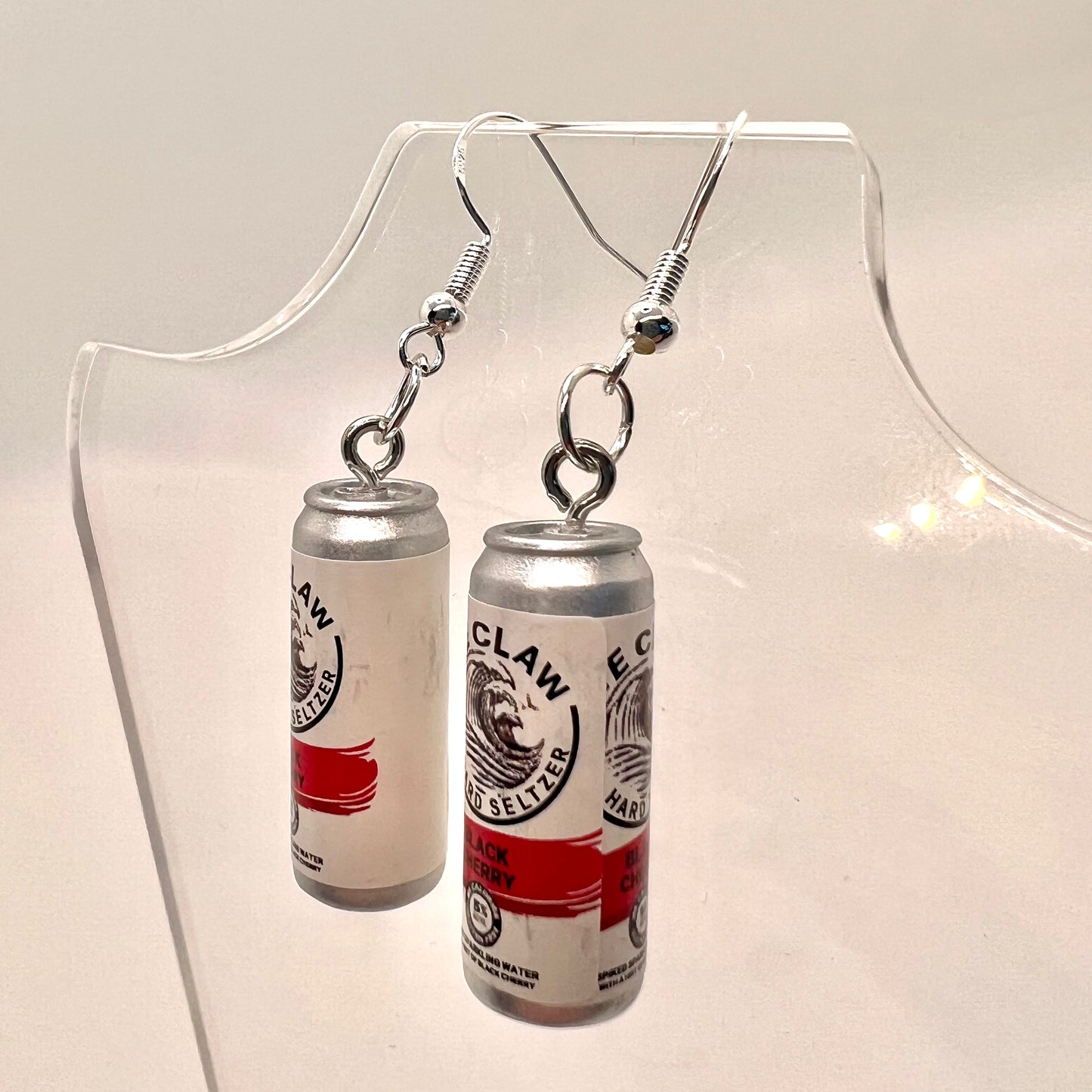Hard Seltzer Drink Can Earrings