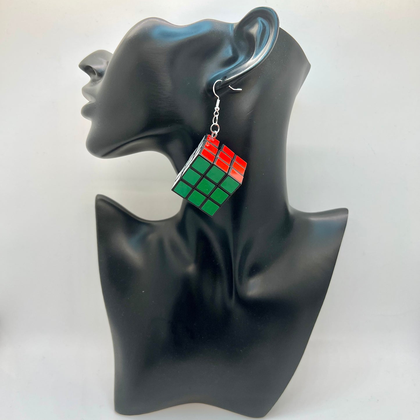 Rubiks Cube Earrings