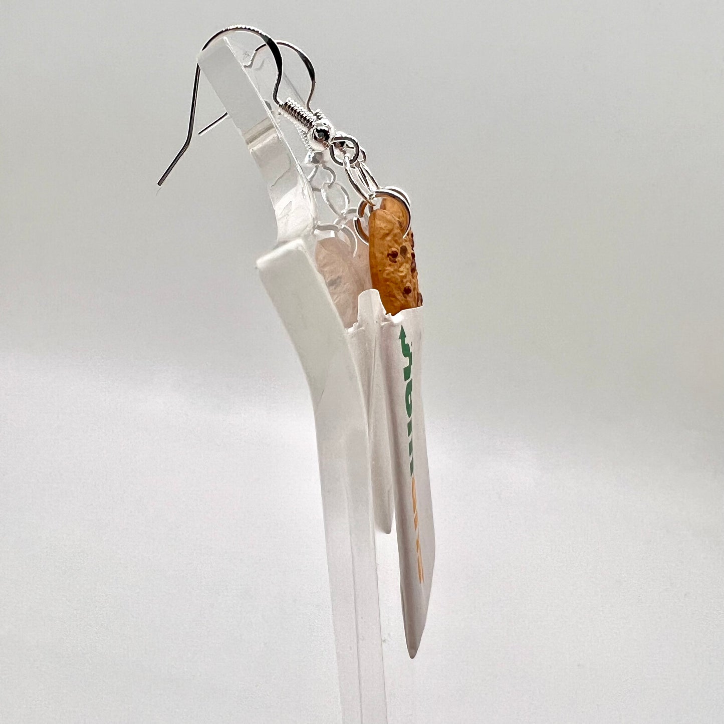 Subway Cookie Bag Earrings