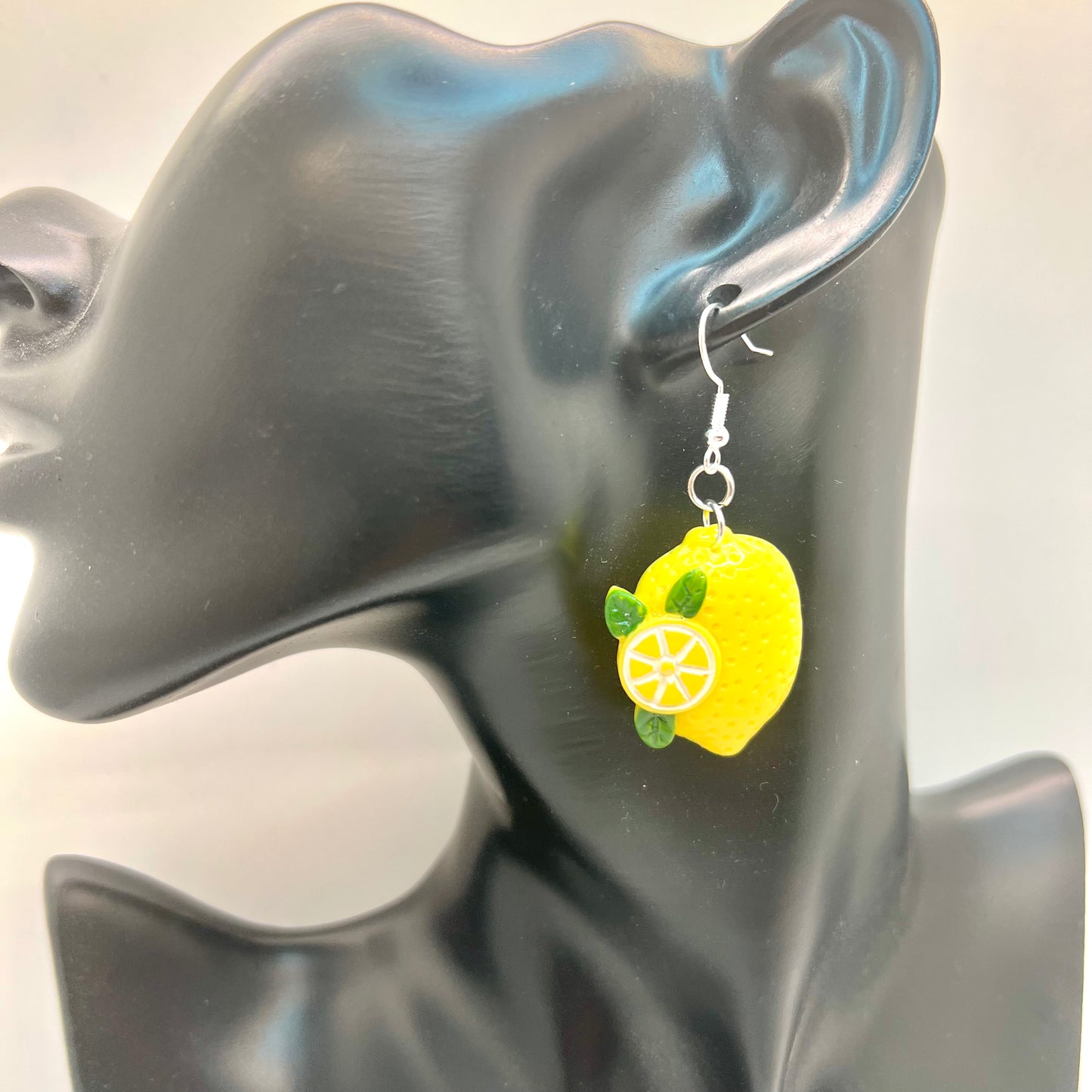 Large Lemon Earrings