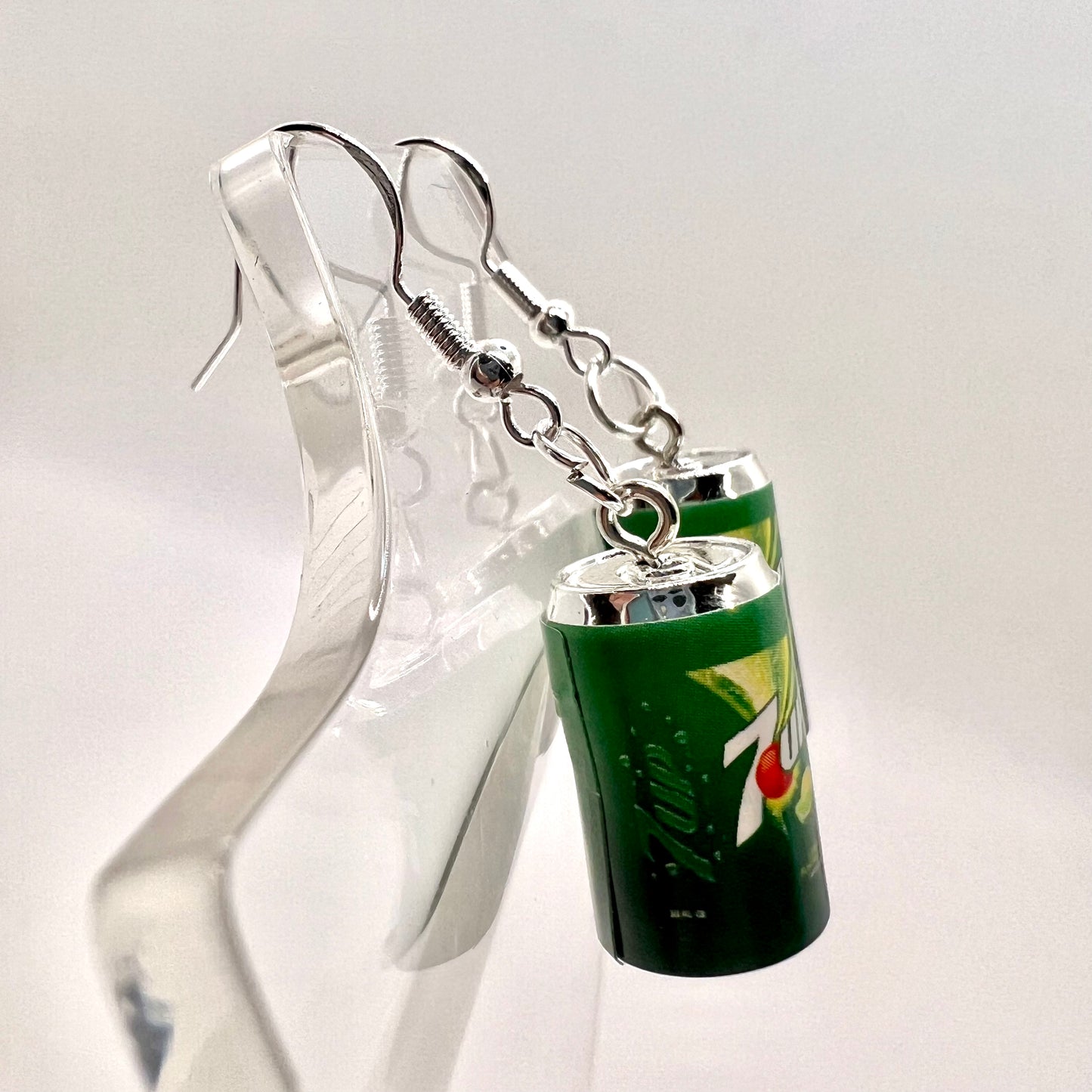 7Up Can Earrings