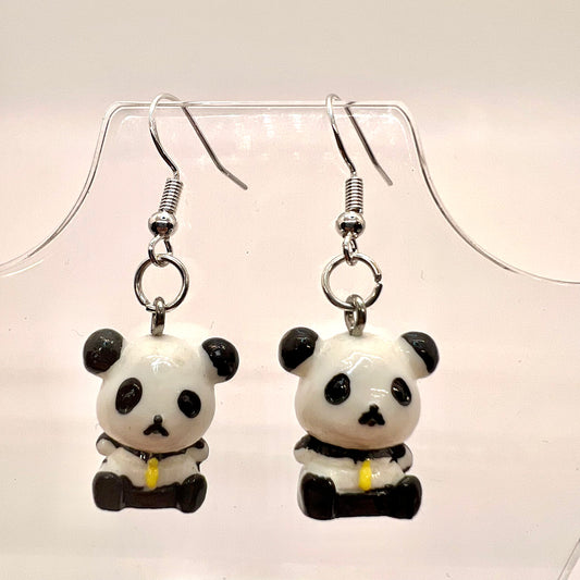 Panda Bear Earrings