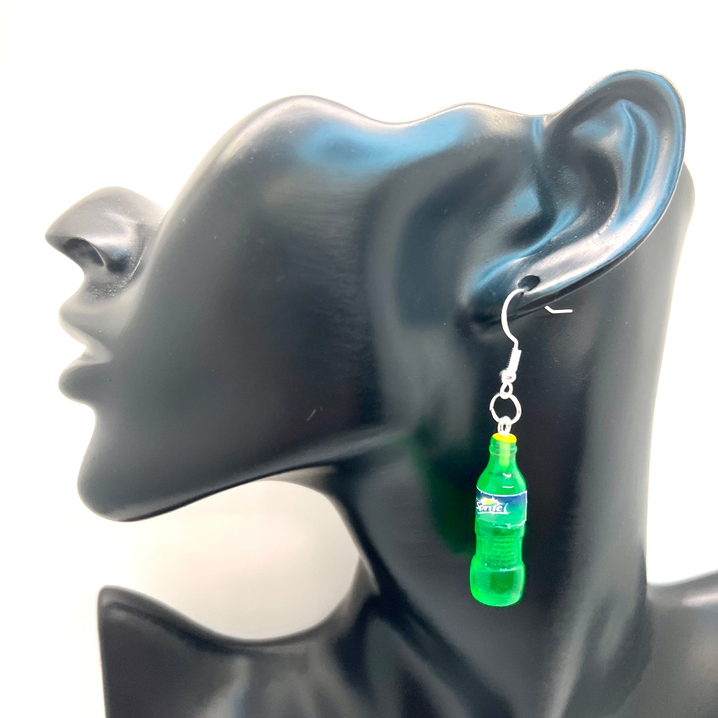 Sprite Bottle Earrings